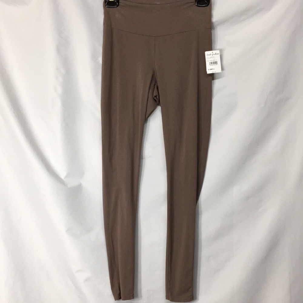 Fresh Produce Women’s Oceanside Leggings Portobello Brown Size XS NEW with Tags